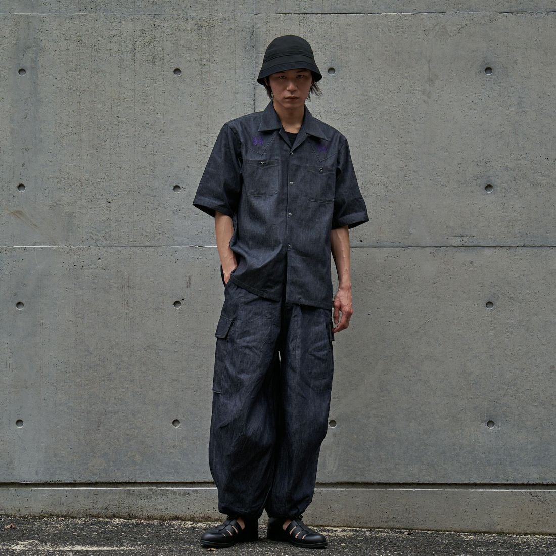 Needles [ニードルズ] 別注 BDUヒザデルデニムパンツ [OT1689-JF