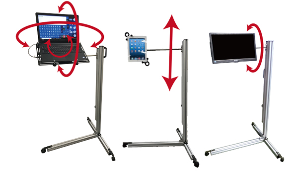 自立式固定台/アシスタンド3シリーズ/ダブル技研株式会社