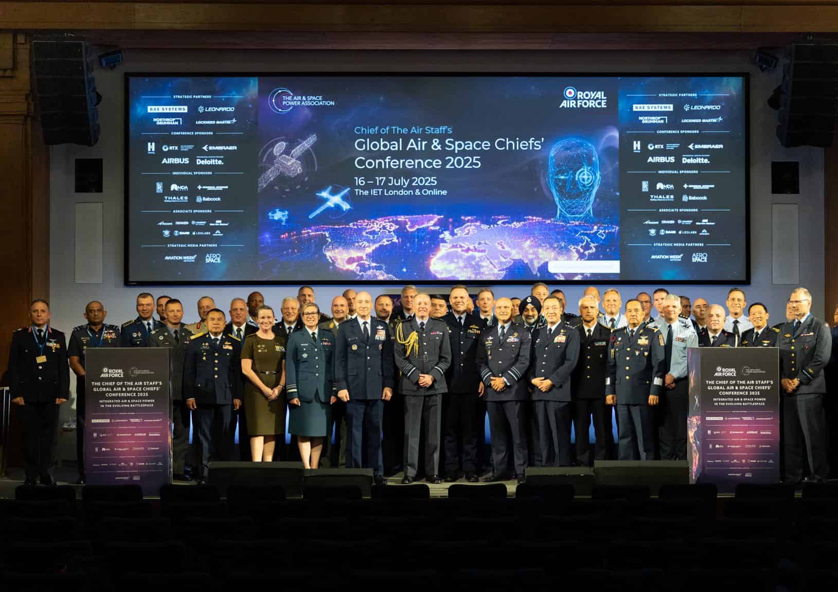 内倉航空幕僚長が英国訪問。GASCC（国際航空宇宙軍参謀長等会議）に