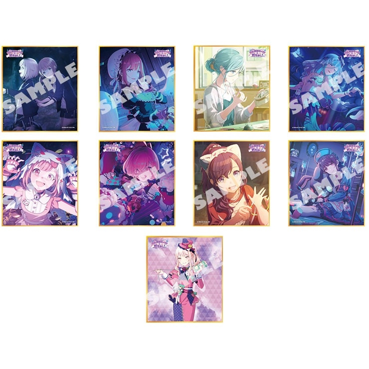 プロジェクトセカイ カラフルステージ！ feat. 初音ミク ミニ色紙