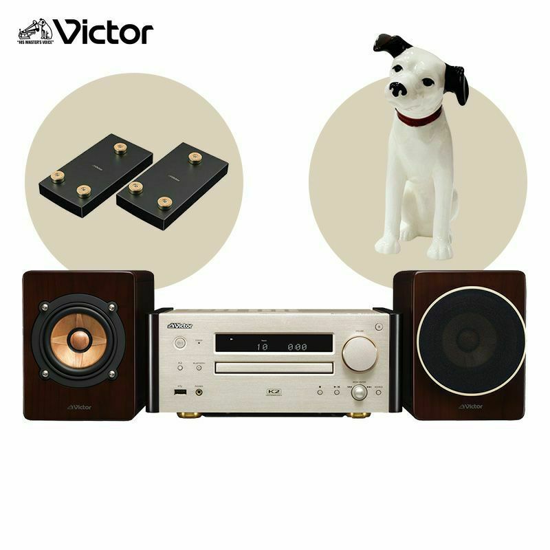 Victor ミニコンポ】CD・DVDプレーヤー付き Victor EX-BR3 DVD