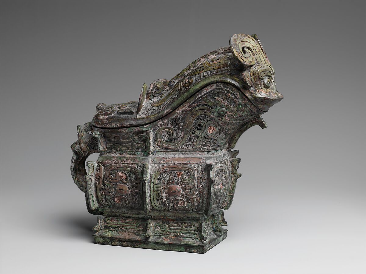 青銅觥 Wine pouring vessel (gong)】中国‐西周時代