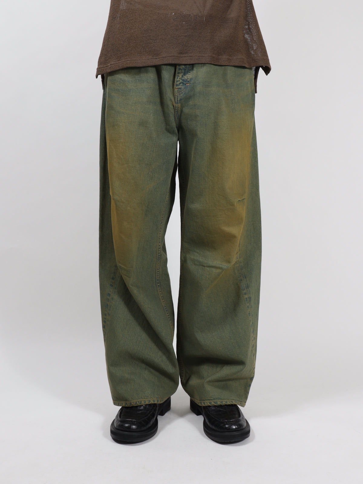 DRAPE OVER DENIM PANTS – JieDa WEB STORE