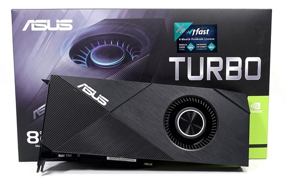 ASUS TURBO-RTX2070-8G」をレビュー。外排気ブロアーファン型GPU