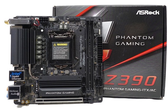 ASRock Z390 Phantom Gaming-ITX/ac」をレビュー。機能てんこ盛りな