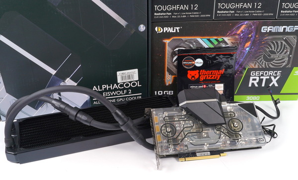 Alphacool水冷キットでRTX 3080を水冷化。50度台で運用可能に!? | 自作