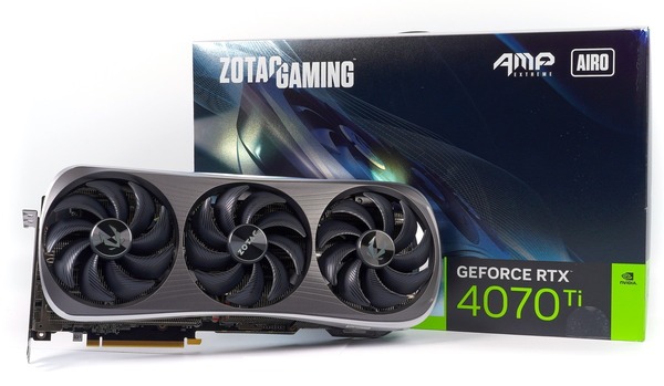 ZOTAC GeForce RTX 4070 Ti AMP Extreme AIRO」をレビュー | 自作と