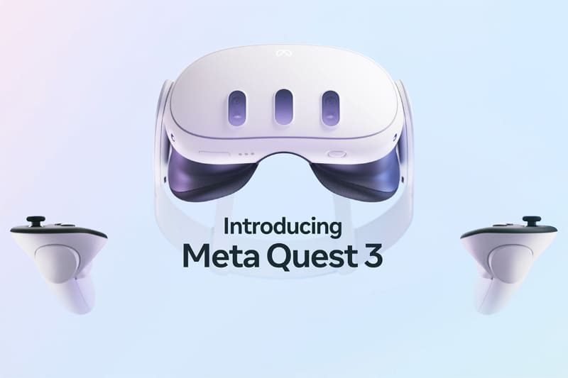 Meta Quest 3」が10月10日発売。128GB版が7.4万円から | 自作とゲーム