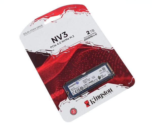 Kingston NV3 2TB」をレビュー。トップクラスの省電力で高性能な