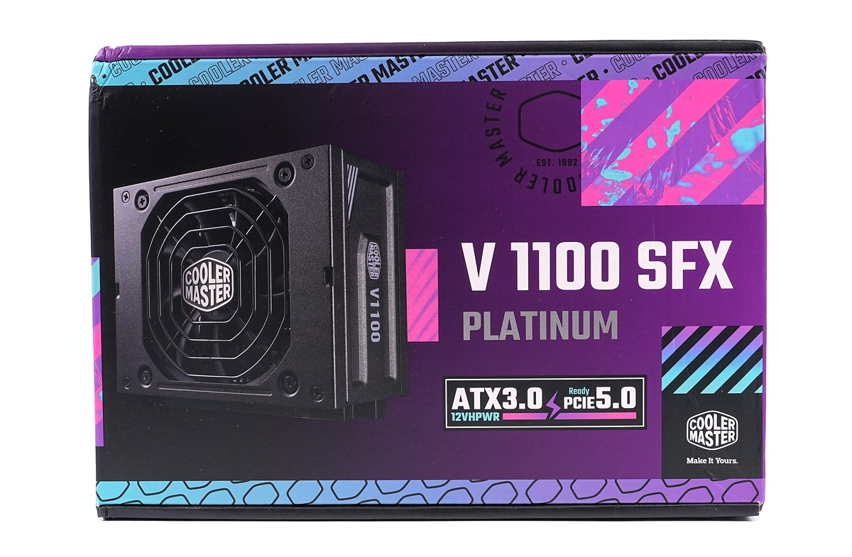 Cooler Master V SFX Platinum 1100」をレビュー。1100W容量のSFX電源