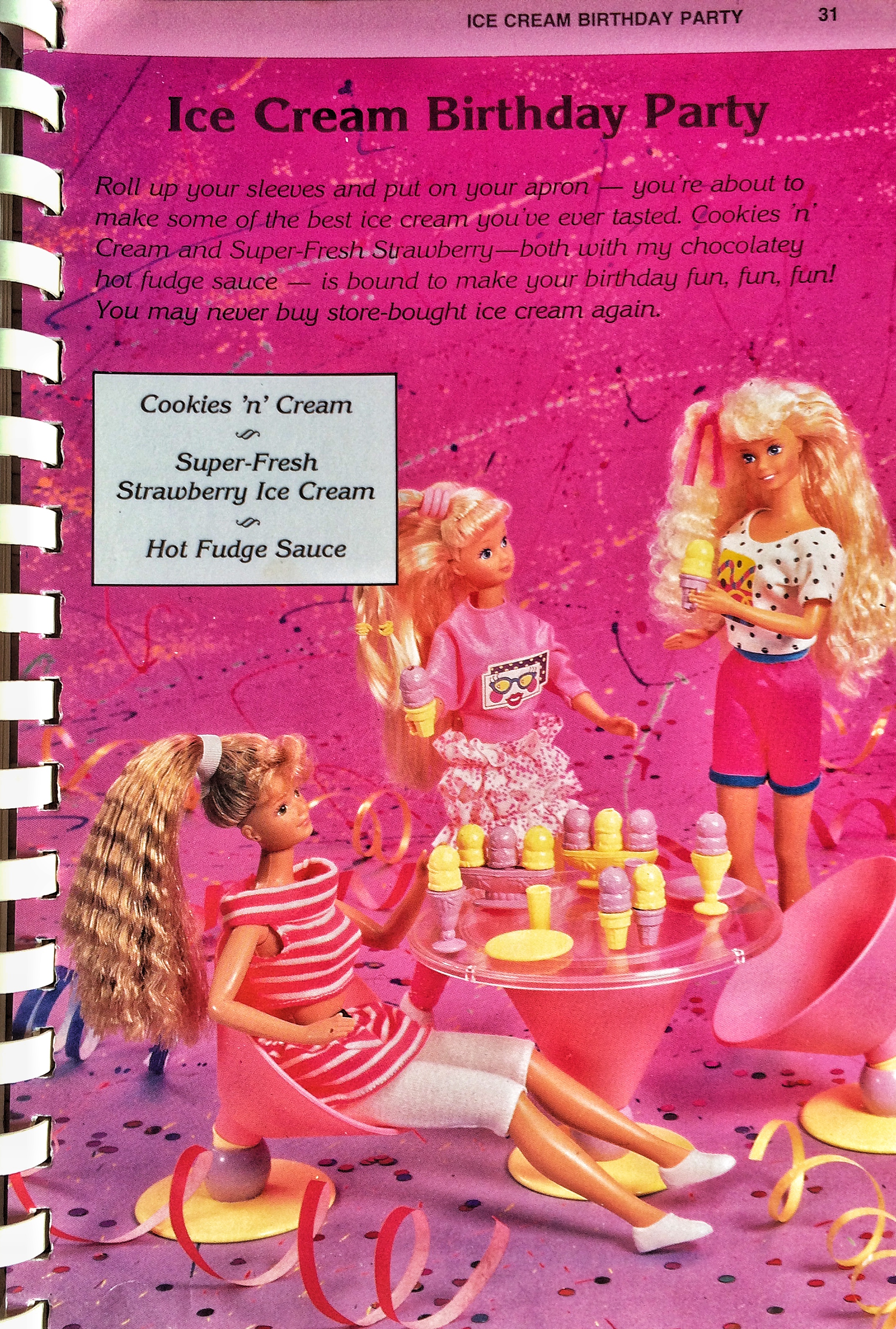 Food Coma Book Review: The Barbie Party Cookbook – Joe Ricchio