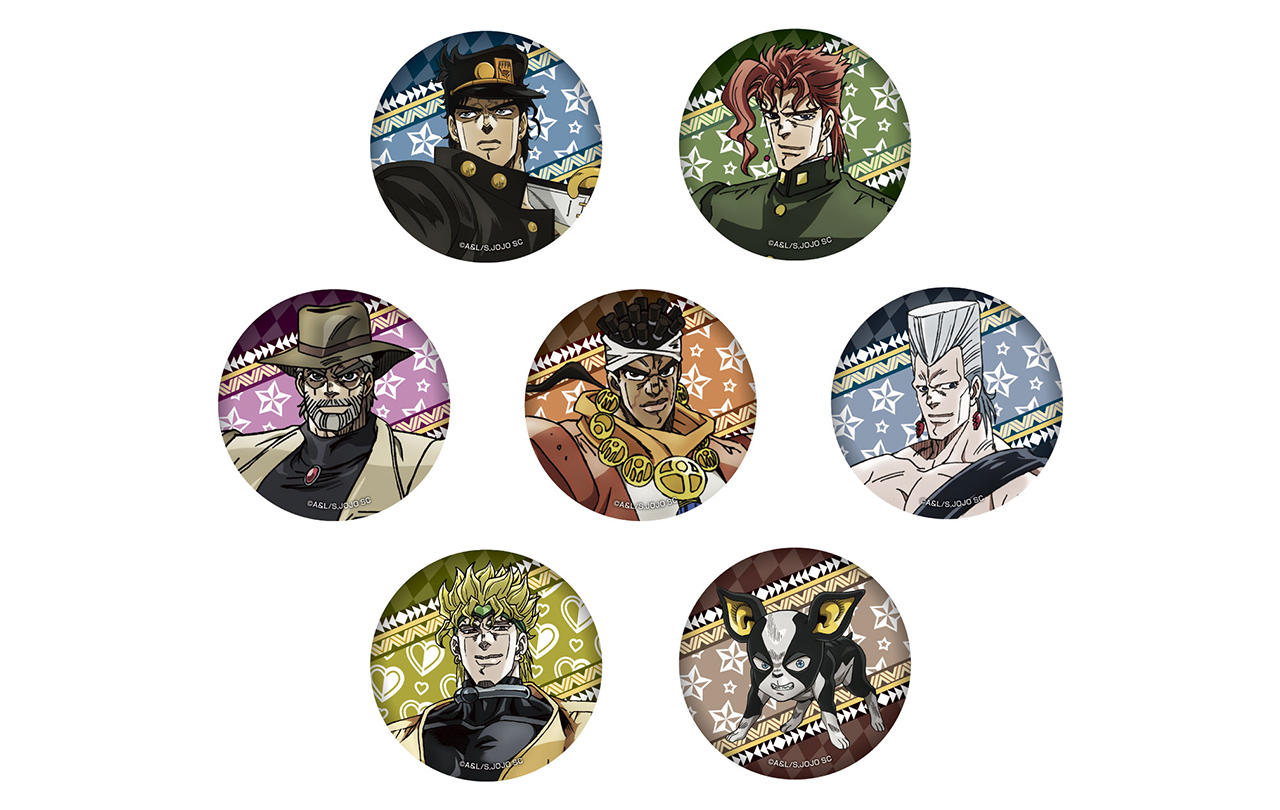 ポルナレフ 缶バッジ Amazon | ジョジョの奇妙な冒険 刺繍缶バッジ