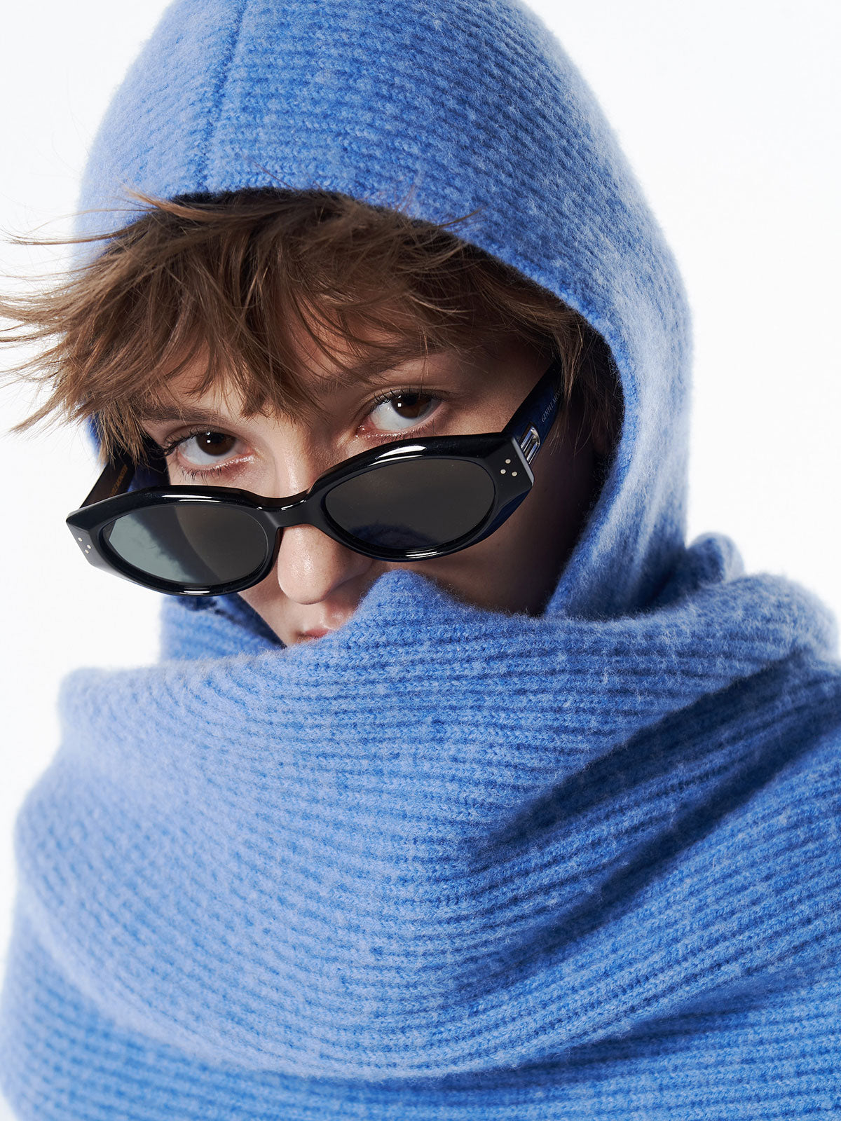 WOOL CASHMERE HOODIE MUFFLER – JOSEMOON