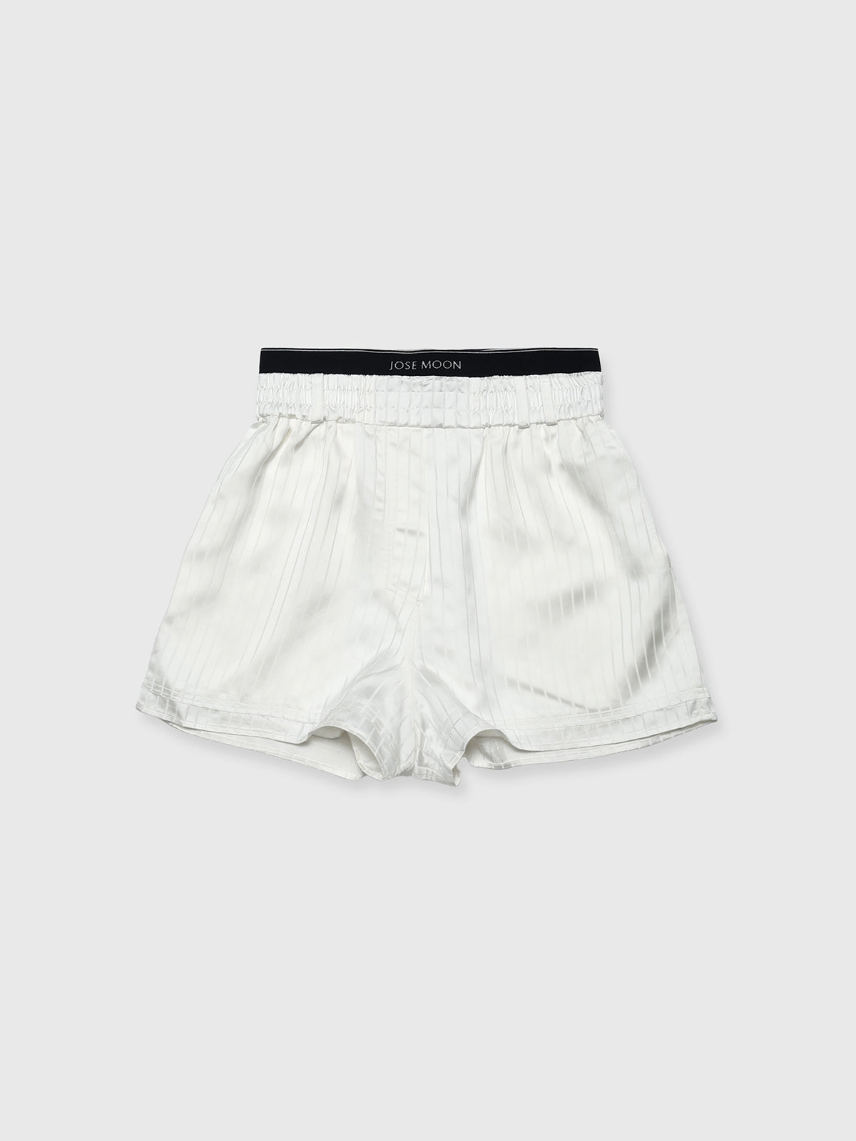 JOSEMOON SATIN STRIPE SHORT PANTS