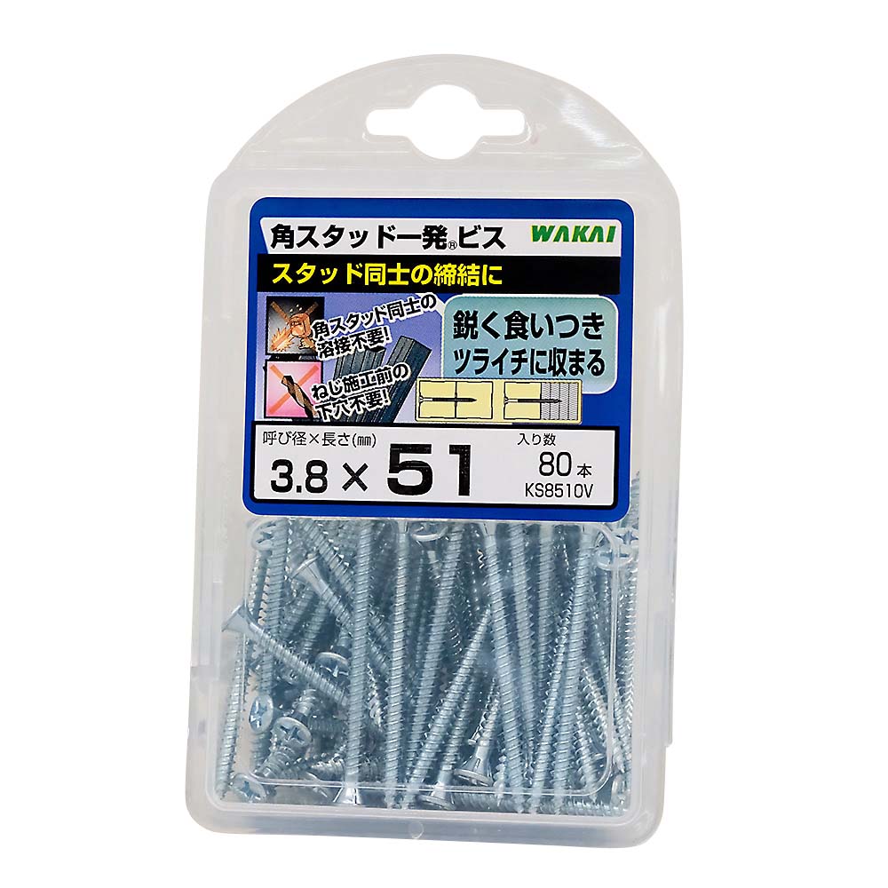 VP)角スタッド一発ビス3.8X51 | ジョイフル本田 取り寄せ＆店舗受取