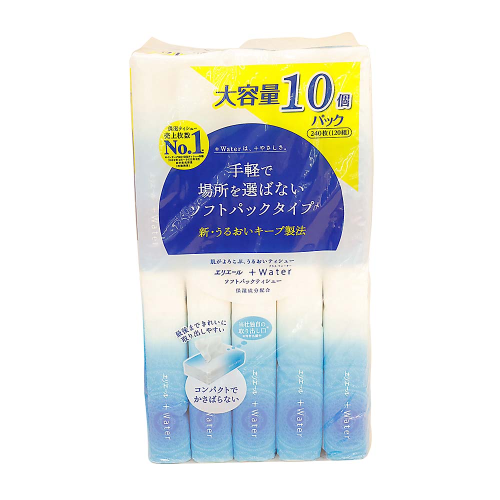 エリエール+Waterソフトパック120W10P | ジョイフル本田 取り寄せ