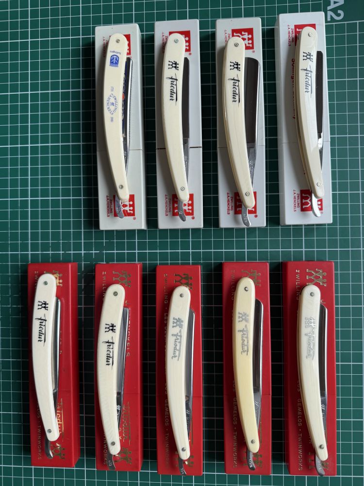 NOS J.A. Henckels Solingen Zwilligswerk Friodur Inox Germany