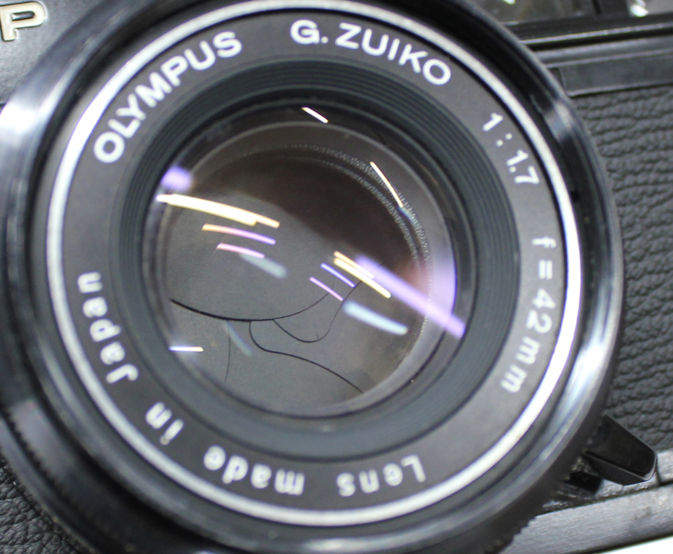 Olympus 35 SP 35mm Rangefinder Film Camera Black with G.Zuiko 42mm