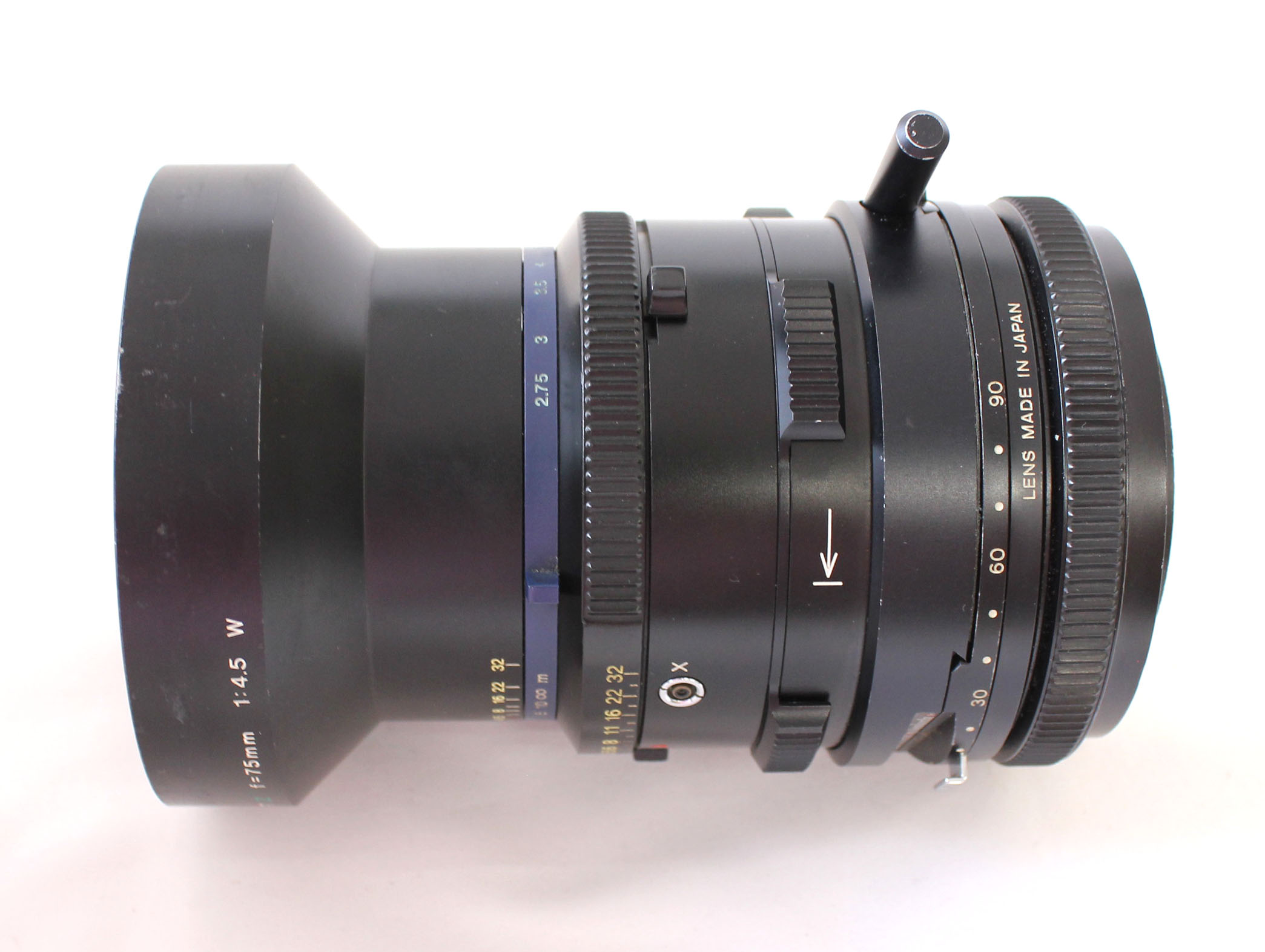 Mamiya-Sekor Shift Z 75mm F/4.5 W Lens for RZ67 Pro, Pro II from