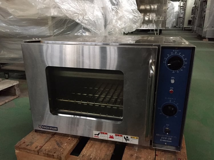 ニチワ電機 電気ミニコンベクション SCO-3N | 中古製パン製菓機械