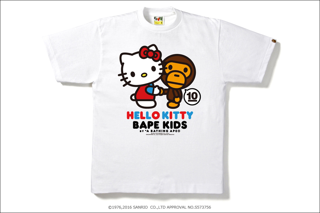 BAPE KIDS® 10TH ANNIVERSARY COLLECTION BAPE KIDS® x HELLO KITTY