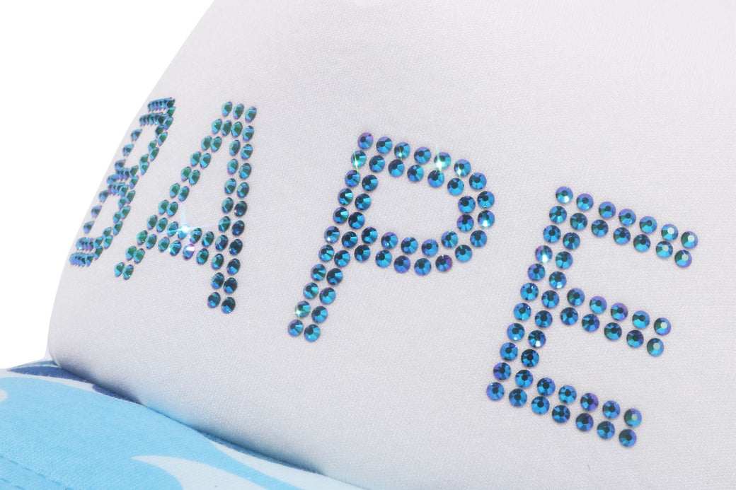 ABC CAMO CRYSTAL STONE MESH CAP | bape.com