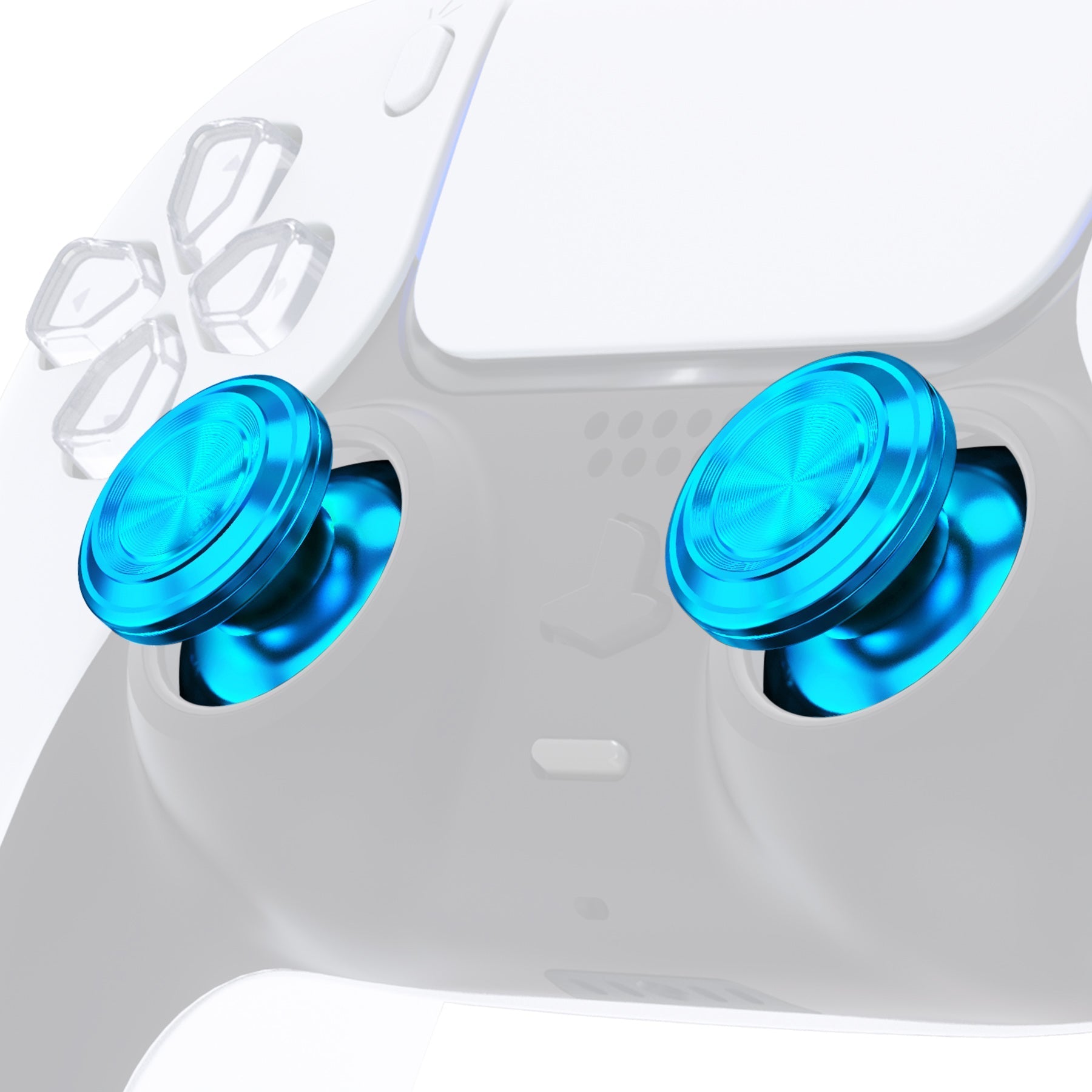 eXtremeRate PS5&PS4コントローラー対応交換対応用アルミメタルサム