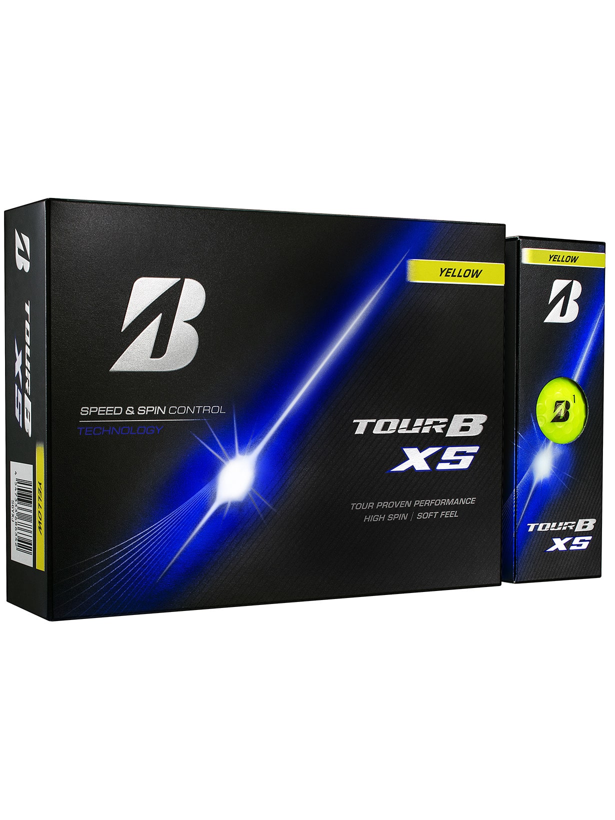 2月6日発売】TOUR B XS（イエロー） [1ダース：12個](イエロー