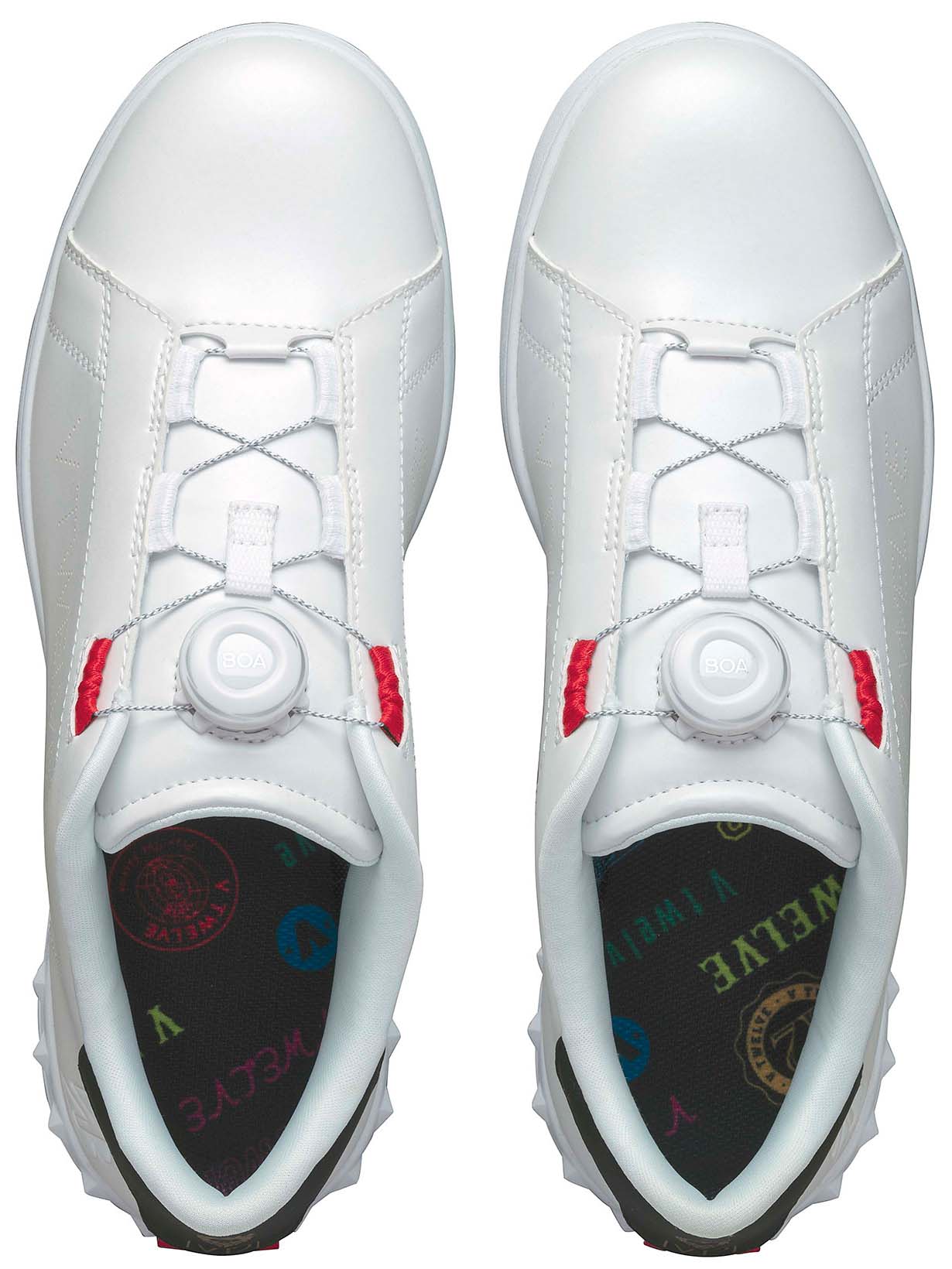 V12-25 BOA ZSP-BITER（ゼロ・スパイク バイター）(23.0cm WH（白