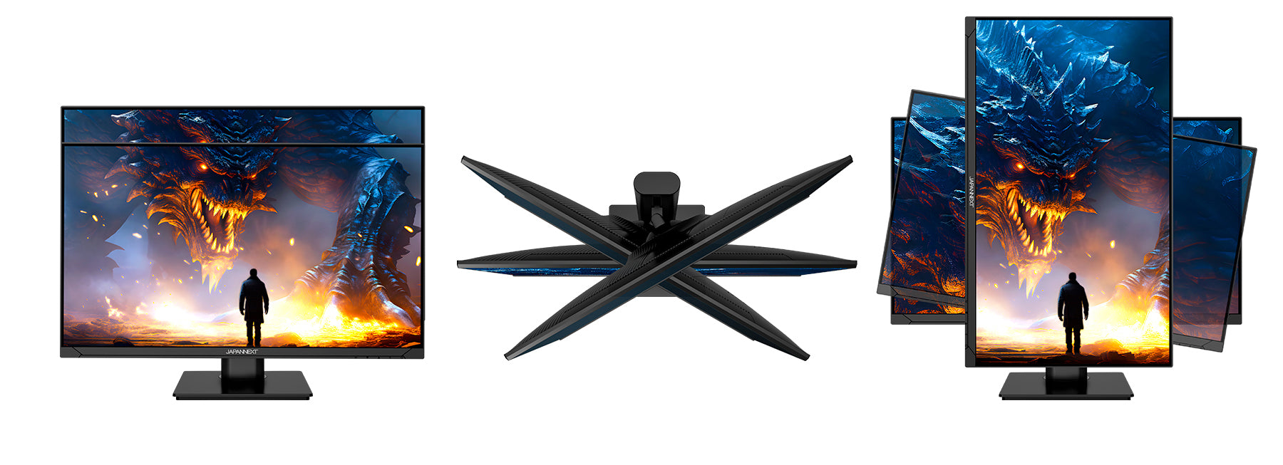 ヤマダデンキ限定】JAPANNEXT 27インチ IPSパネル搭載 WQHD(2560x1440