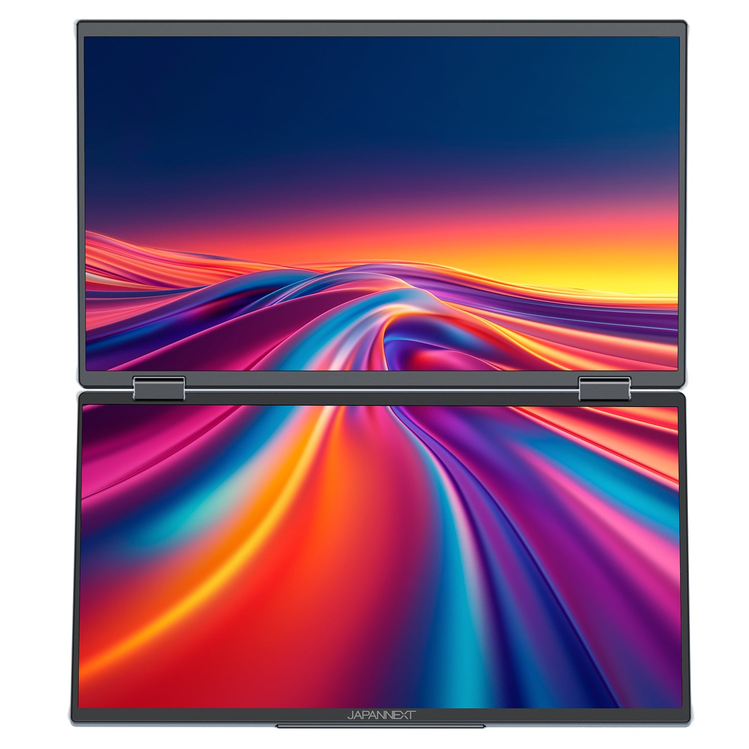 JAPANNEXT 15.6インチ IPSパネルx2搭載 フルHD(1920x1080)解像度