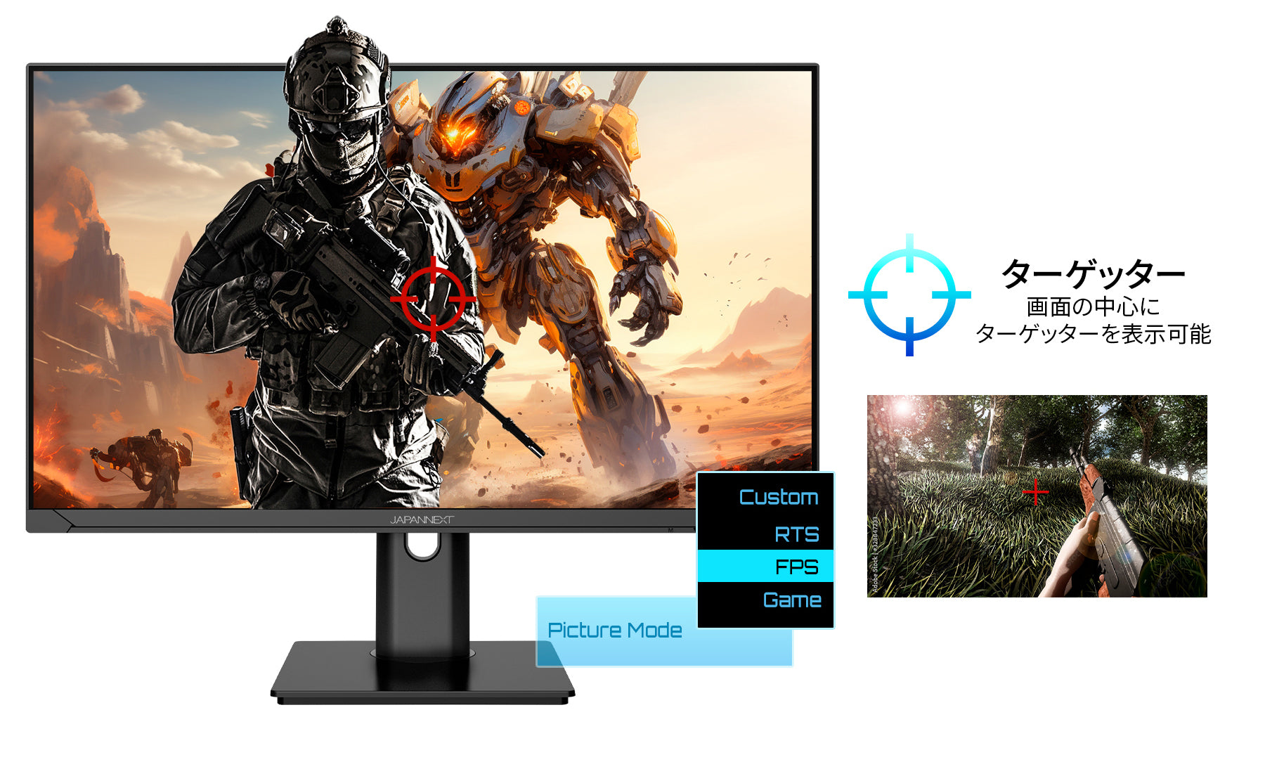 Amazon限定】JAPANNEXT 27インチ IPSパネル搭載 WQHD(2560x1440)解像度