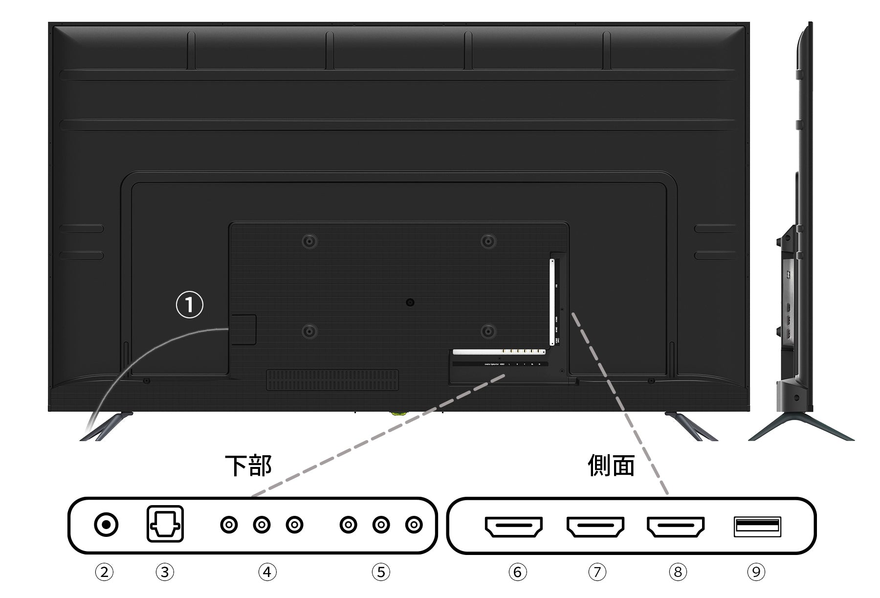 3年保証モデル】JAPANNEXT 70インチ VAパネル搭載 4K(3840x2160)解像度