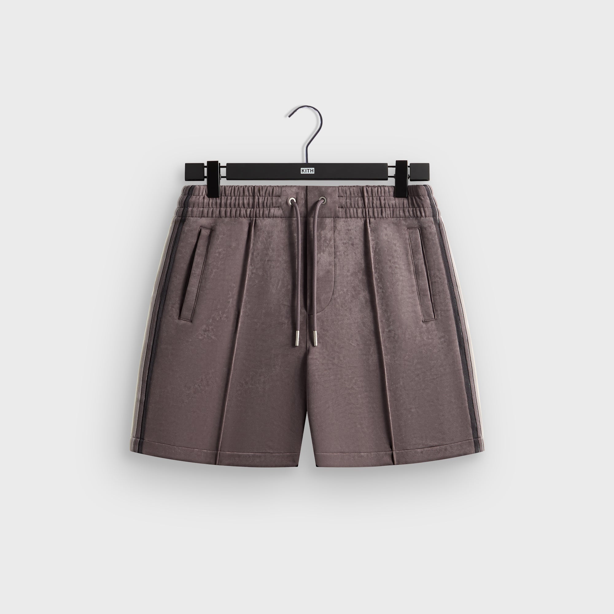 Kith Sueded Scuba Curtis Short - Thunder – Kith Japan