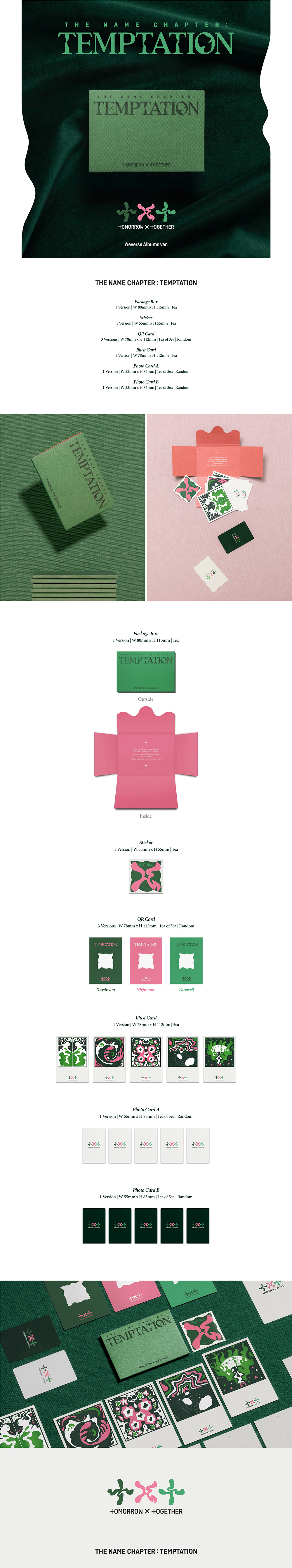 jp.ktown4u.com : TOMORROW X TOGETHER (TXT) - アルバム [이름의 장