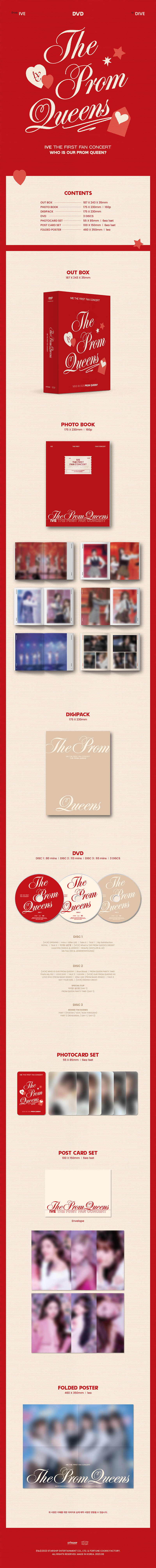 jp.ktown4u.com : IVE - IVE THE FIRST FAN CONCERT [The Prom Queens] DVD