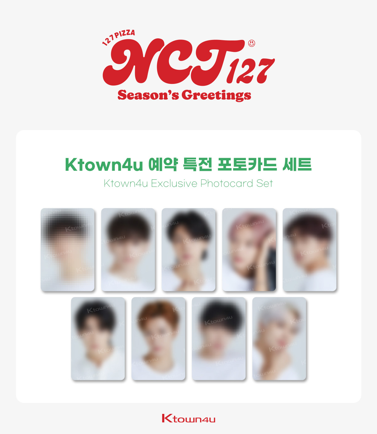 jp.ktown4u.com : NCT 127 - 2022 SEASON'S GREETINGS (特典 : Ktown4u