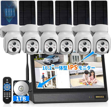 ソーラー給電防犯カメラセット – JP OOSSXX