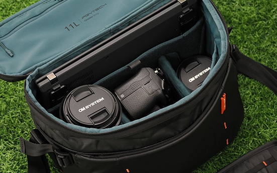 PGYTECH OneMo スリングバッグ 11L (スペースブラック)| OM SYSTEM公式