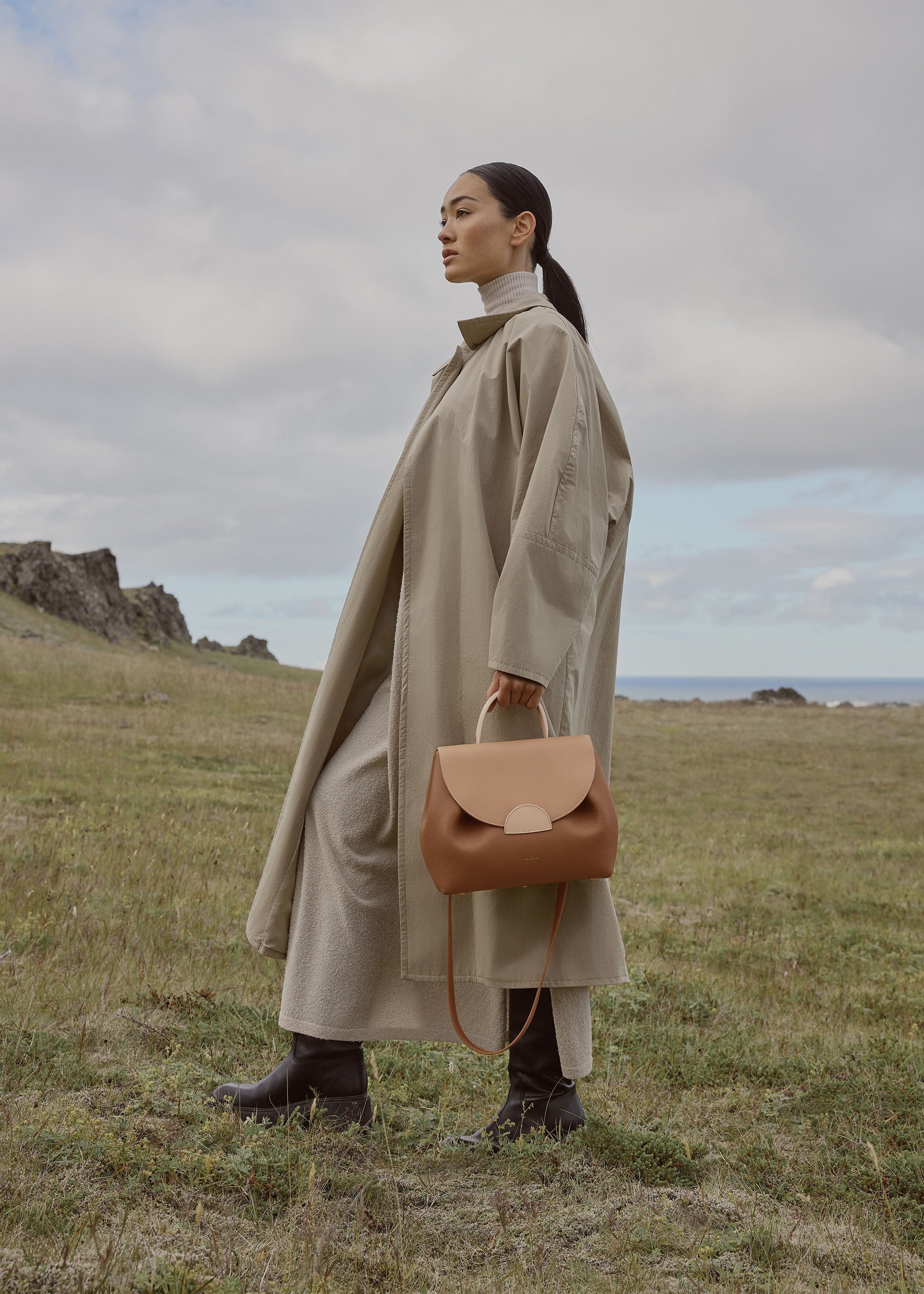 Polène | バッグ - Numéro Un -トリオ キャメル