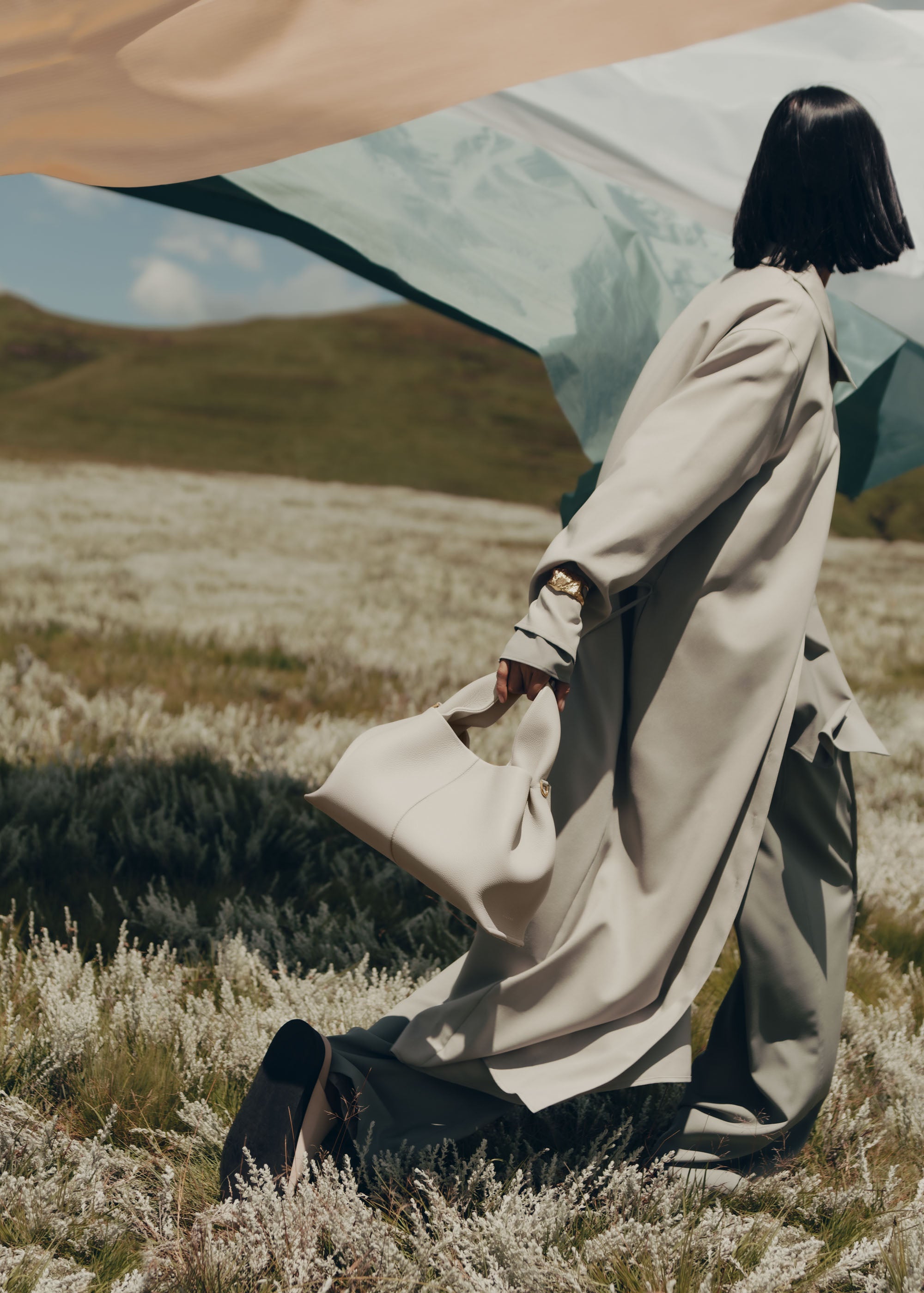 Polène | バッグ - Numéro Neuf - チョーク テクスチャード