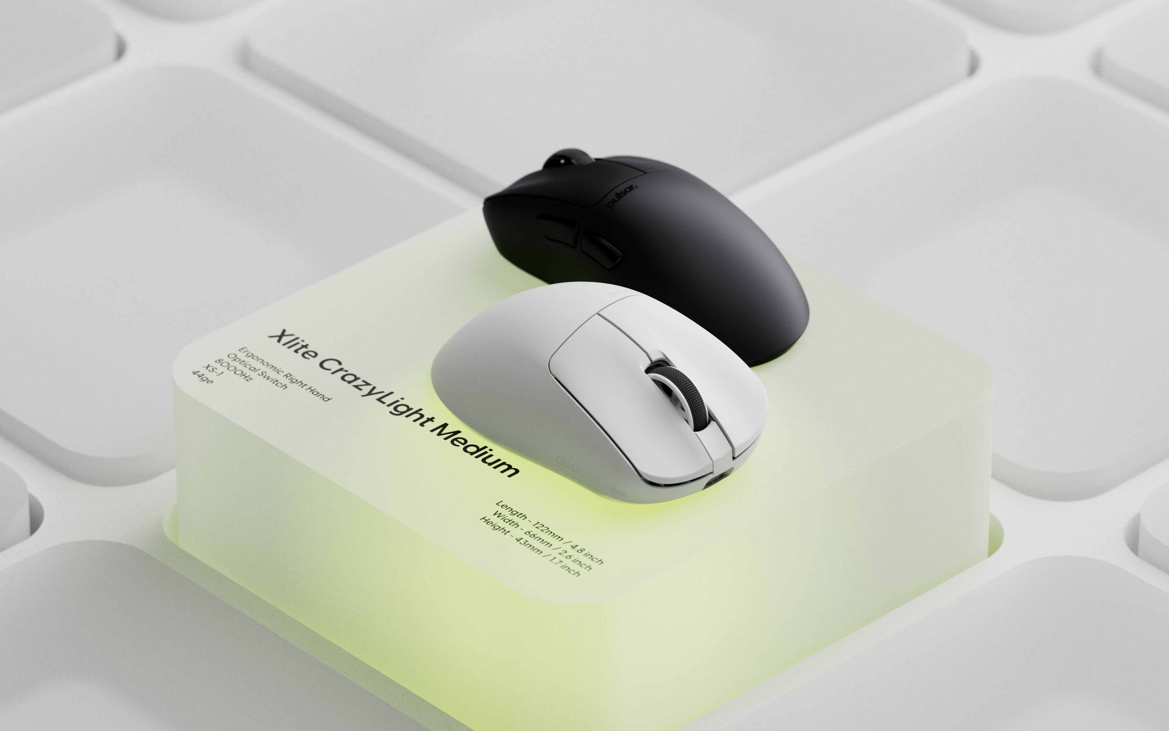 Xlite CrazyLight Medium Gaming Mouse – Pulsar Gaming Gears Japan