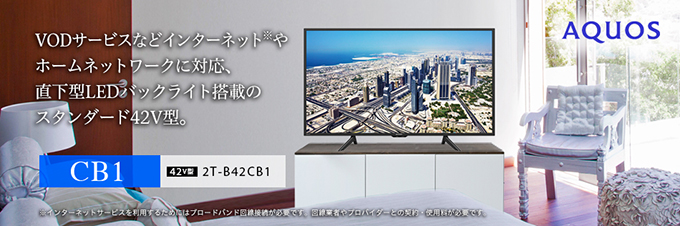 さらに値下!シャープ42V型フルハイビジョン液晶TV アクオス2T-C42BE1 AQUOS SHARP 42V型 フルハイビジョン液晶テレビ 2T-B42CB1 業務用