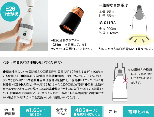 IG-011RA | 天井設置型プラズマクラスターイオン発生機｜空気清浄機
