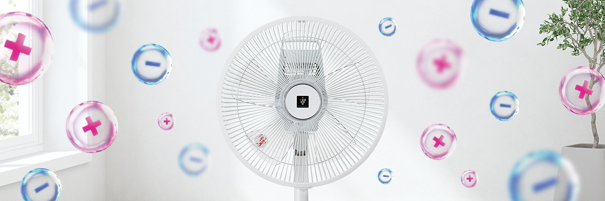 プラズマクラスターの効果 | PJ-N3AS | サーキュレーター・扇風機