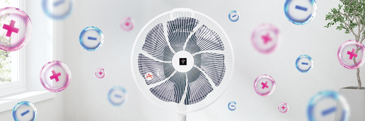 プラズマクラスターの効果 | PJ-P3DS | 扇風機：シャープ