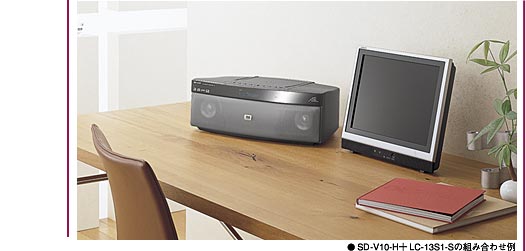 部屋から部屋へ持ち運びも楽々、ポジションフリーのパーソナルDVD