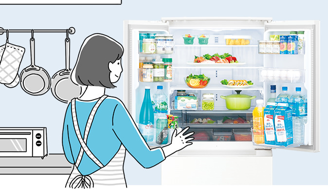 省エネ | SJ-MF43M | 冷蔵庫：シャープ