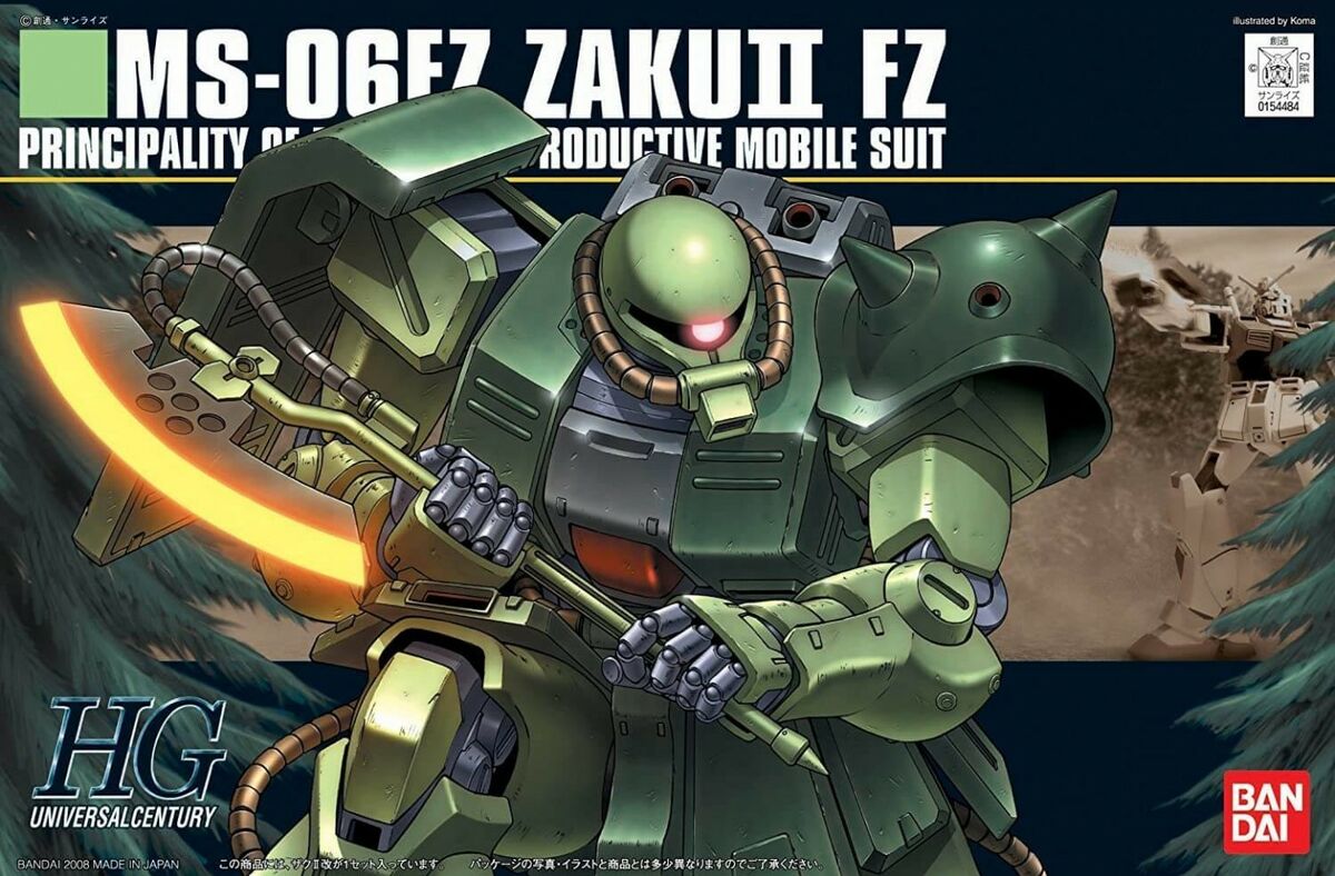 MS-06FZ ZAKU II FZ Bandai 58262
