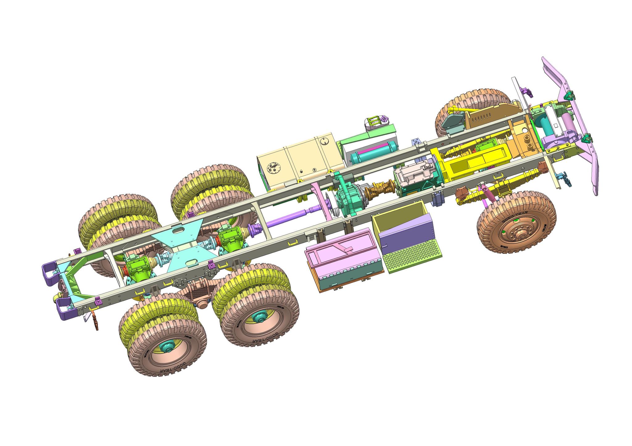 M54 5-Ton 6×6 Cargo Truck AFV Club -AF35300